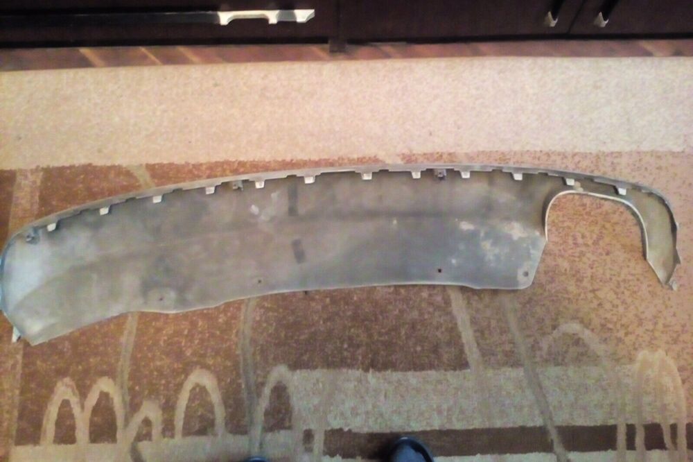 Спойлер задна броня шкода супърб