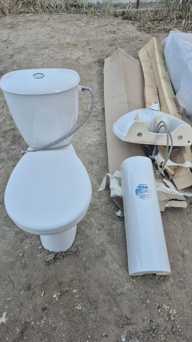 Б/у Санузел раковина и ванная