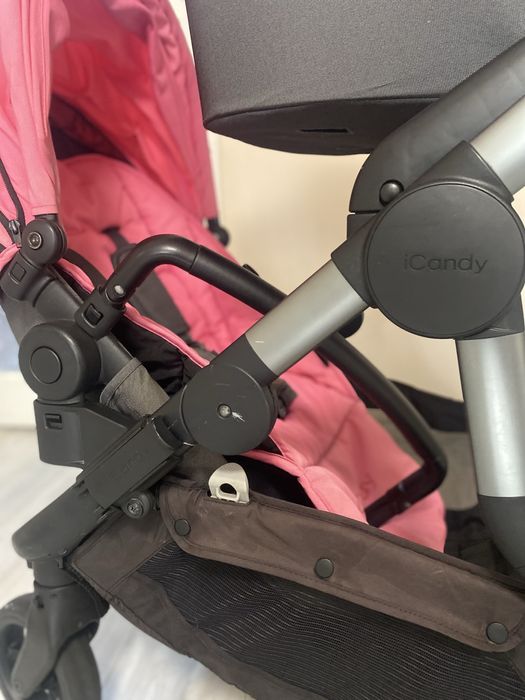 Детска количка за ДВЕ деца Icandy Orange