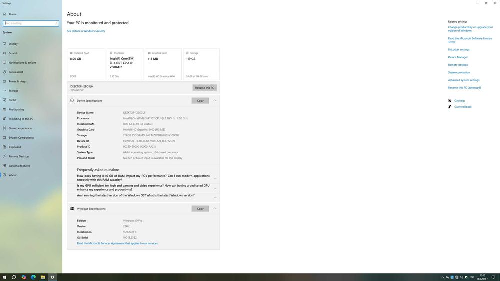 Lenovo ThinkCentre M93p i3