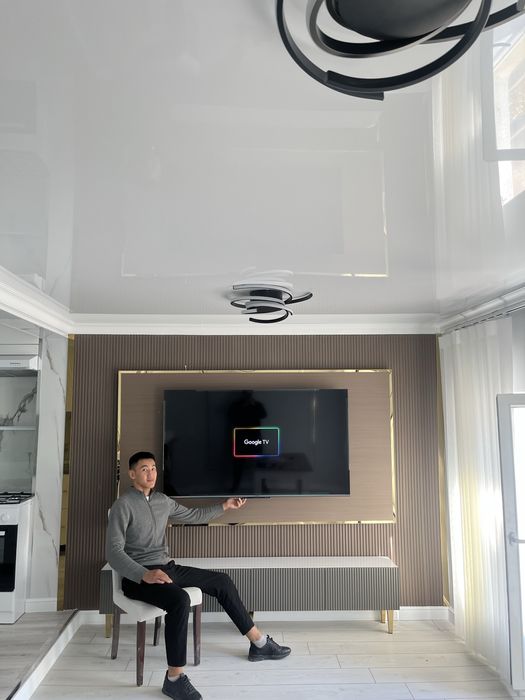 Установка Телевизоров на стену подвеска и настройка