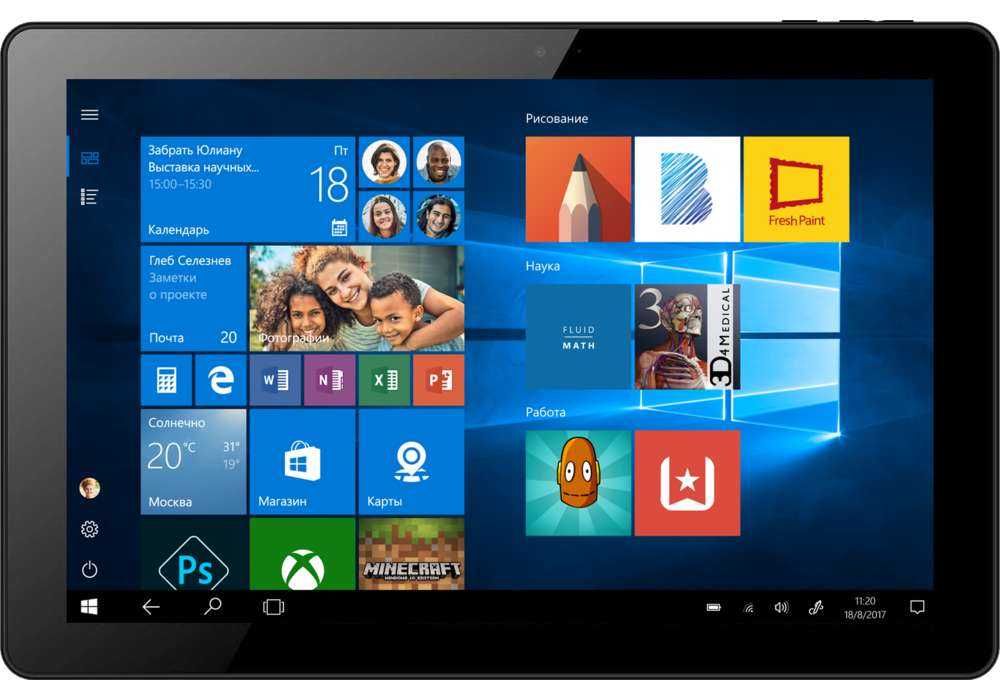 Планшет IRBIS TW92 (windows 10)