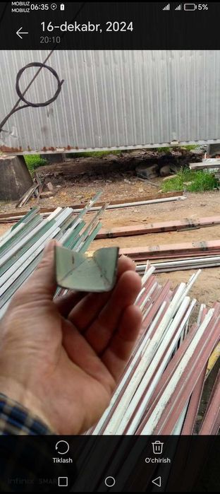 Konteyner materiallaridan tom naves issiqxona xizmatlari