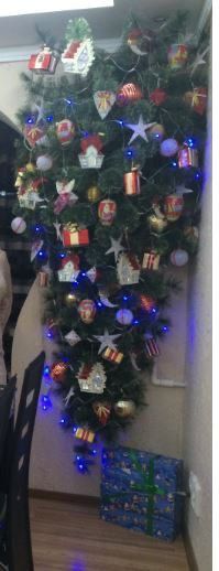 Новогодняя елка. Подвесная