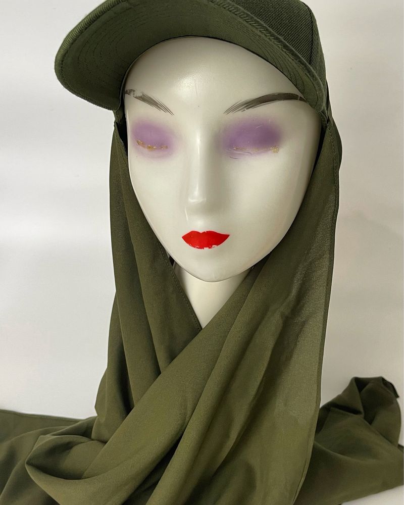 Удобные головные уборы кепка+хиджаб