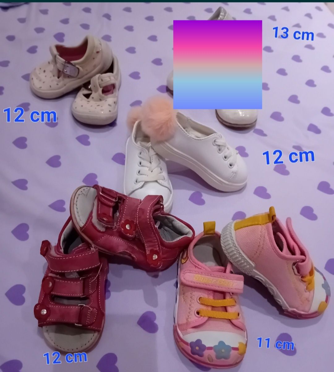 Pantofi fete mărimea 18-19-20