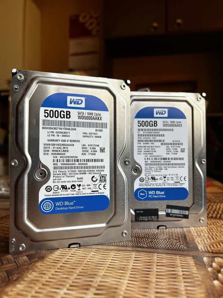 WesternDigital 500GB 2бр