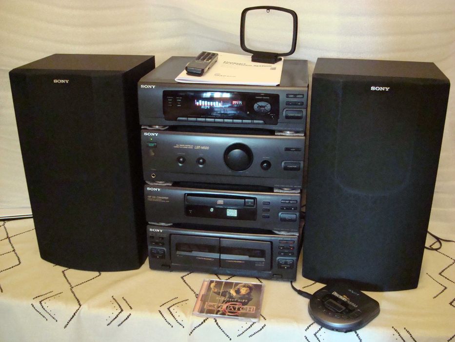 SONY  LBT-N 500  Блочный Редкий. 1995 год. HI-FI Com. Sys.