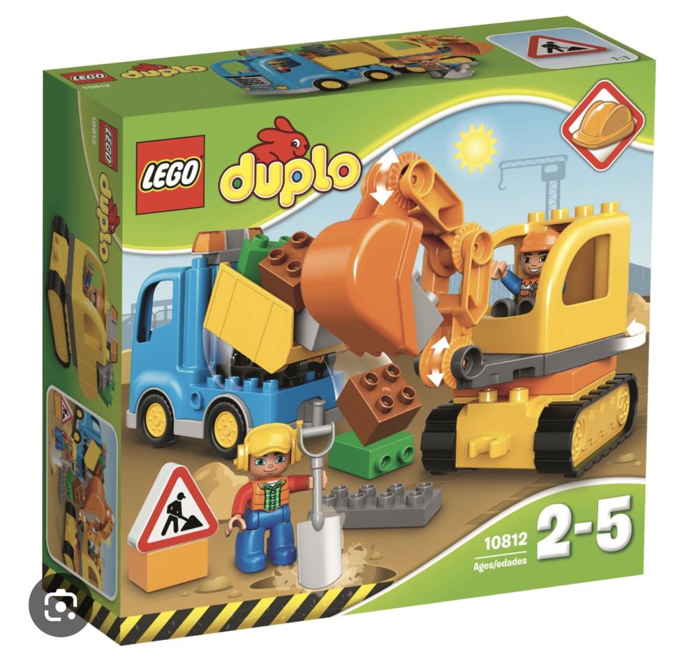 Lego duplo Camion si excavator