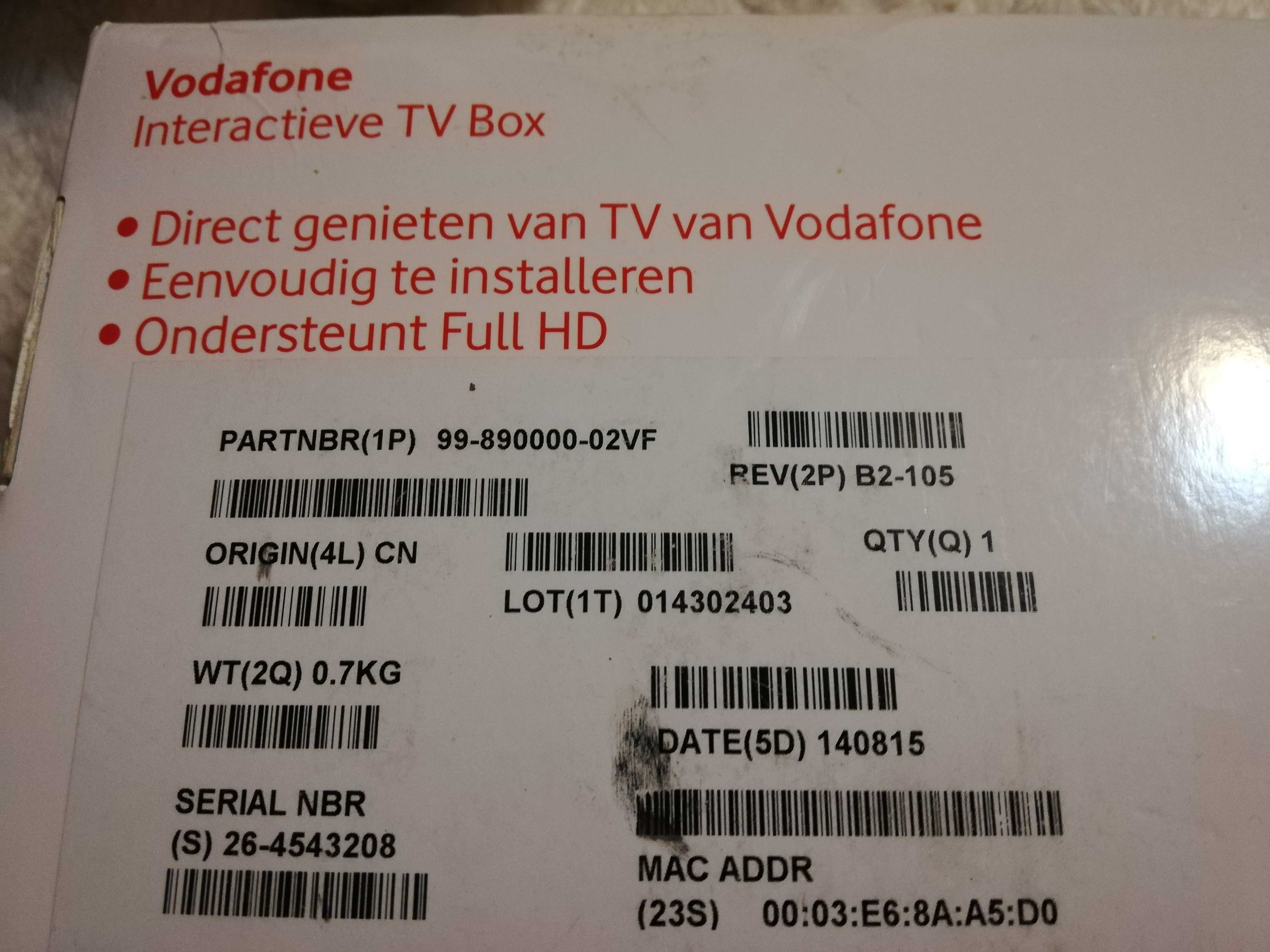 Interactive TV Box-Vodafone