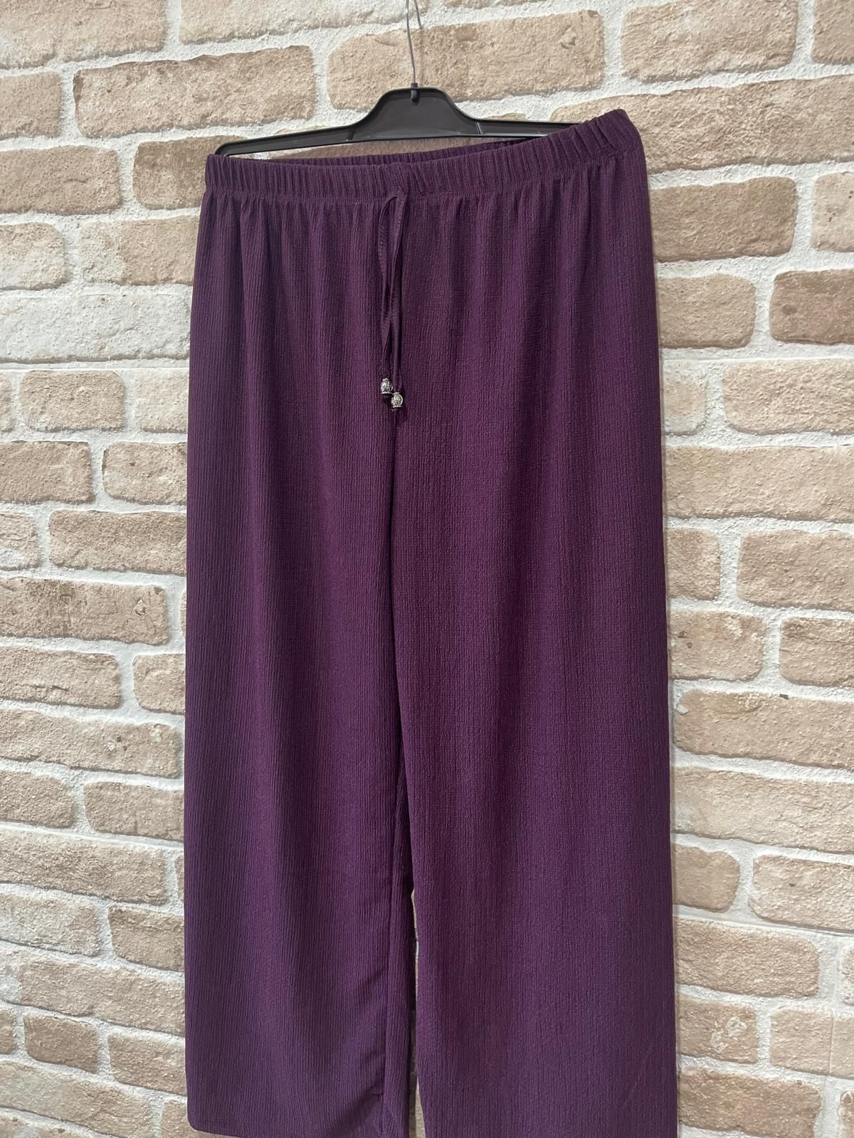 Pantaloni de vara mov XL/2XL