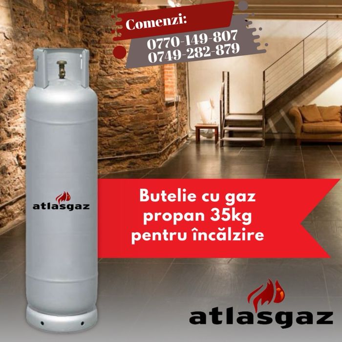 Butelie incalzire centrala incarcatura gaz propan P35 84L