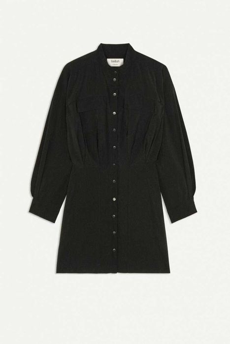 ba&sh черна рокля риза