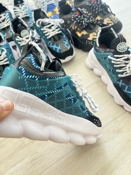 Adidasi Versace Chain Reaction Noi