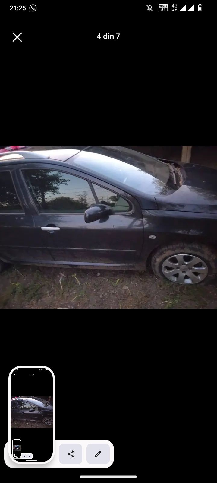 Vând Peugeot anul 2003
