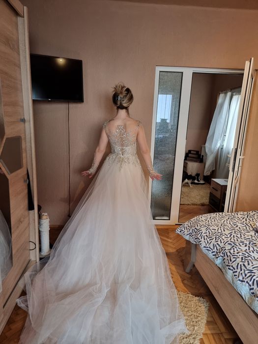 Rochie mireasă Elisa Bride purtata o singura data
