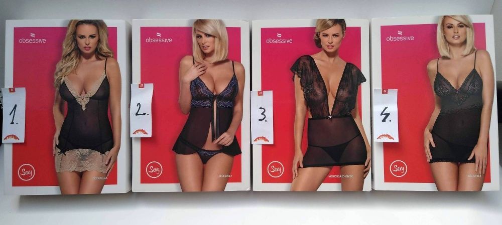 Lenjerie sexy Obsessive  la preturi corecte, oferte, diferite modele.