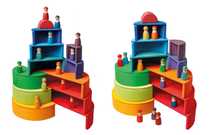 НОВО ! Голям Дървен сет GRIMM'S WOODEN TOYS / Грим / Гримс