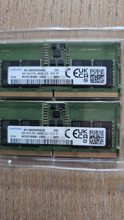 Kit memorie ram 16 gb(2x8) sodimm DDR5
