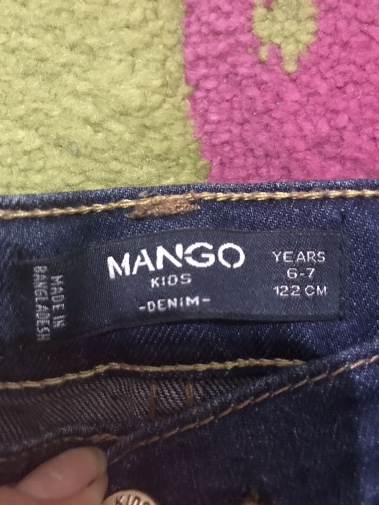 Pantaloni Mango 6-7 ani si pantaloni Zara 7 ani