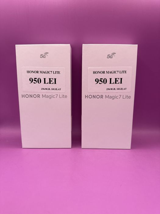 Honor Magic 7 Lite 256gb nou •Matei Amanet Crangasi•