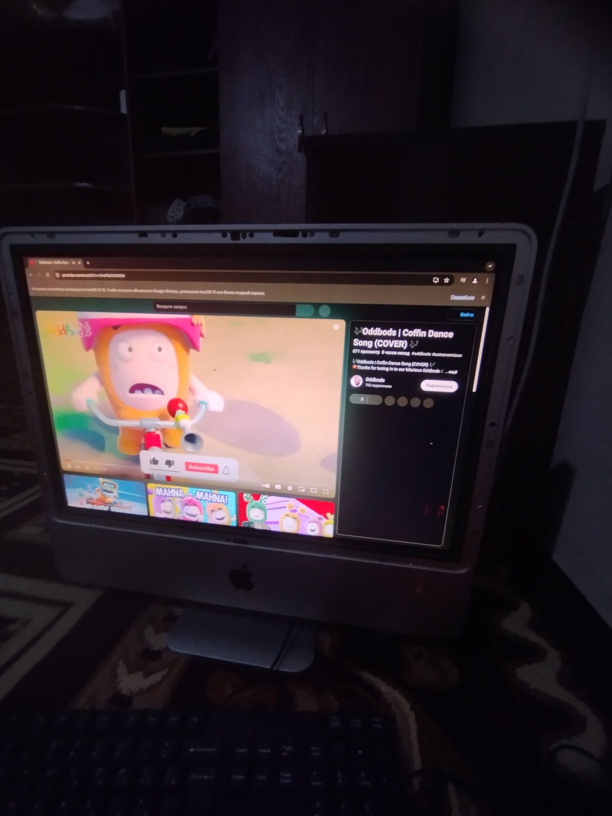 Imac 21 inch 2007  Mac Os catalina qilingan