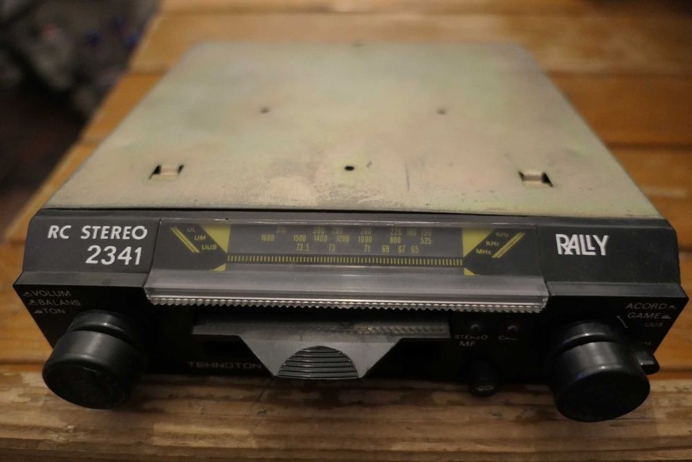 Radio Casetofon AUTO Romanesc TEHNOTON Rally 2341 Romania DACIA OLTCIT
