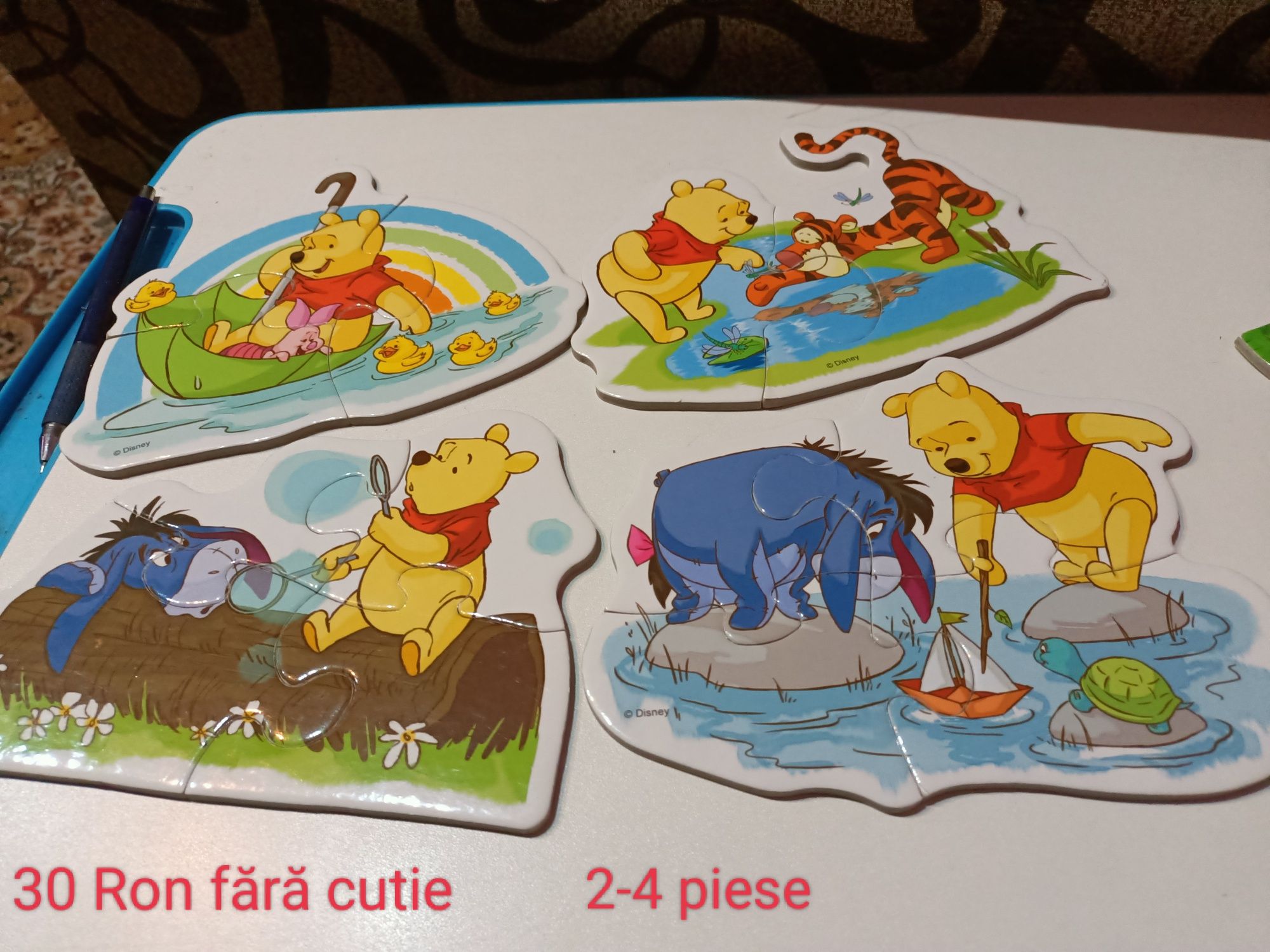 Puzzle diverse vârste cu preturi incepand de la 7 ron