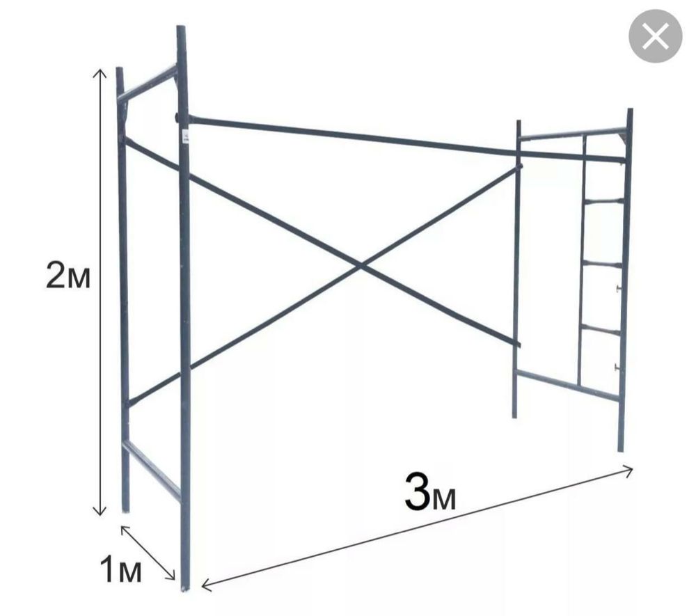 леса строительные разборные металлические сдам в аренду