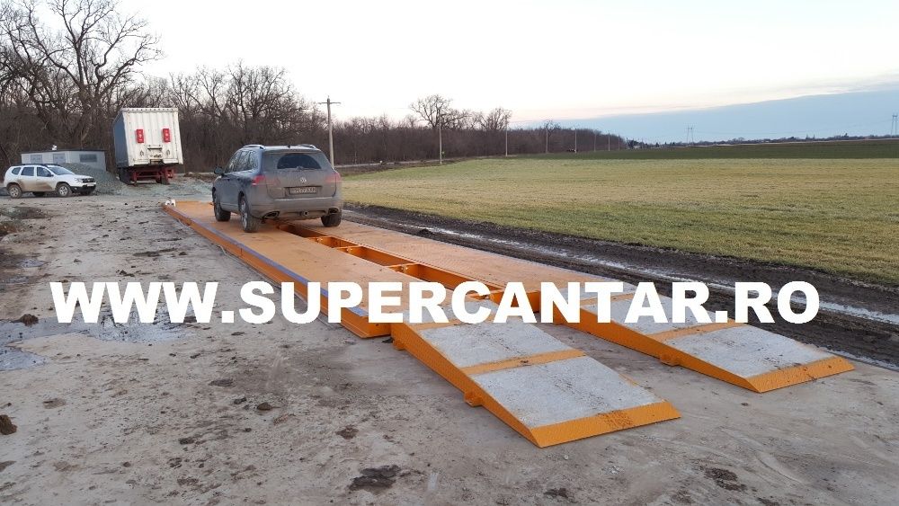 Cantar Auto Depozit 30t-40t-60t 6-7-8m Superslim Superelocabil