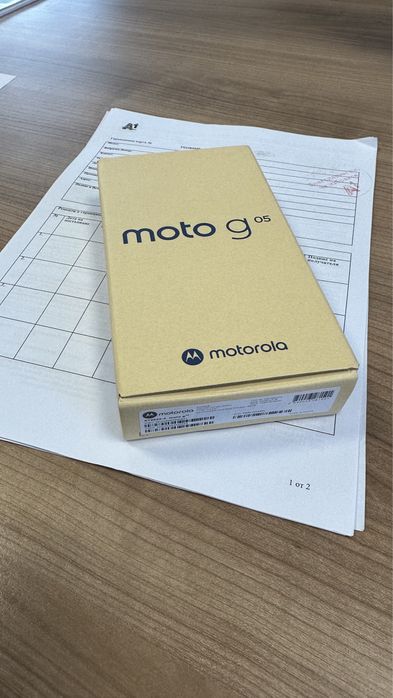 НОВ! Motorola Moto G05 Неразопакован 2 г. Гаранция А1