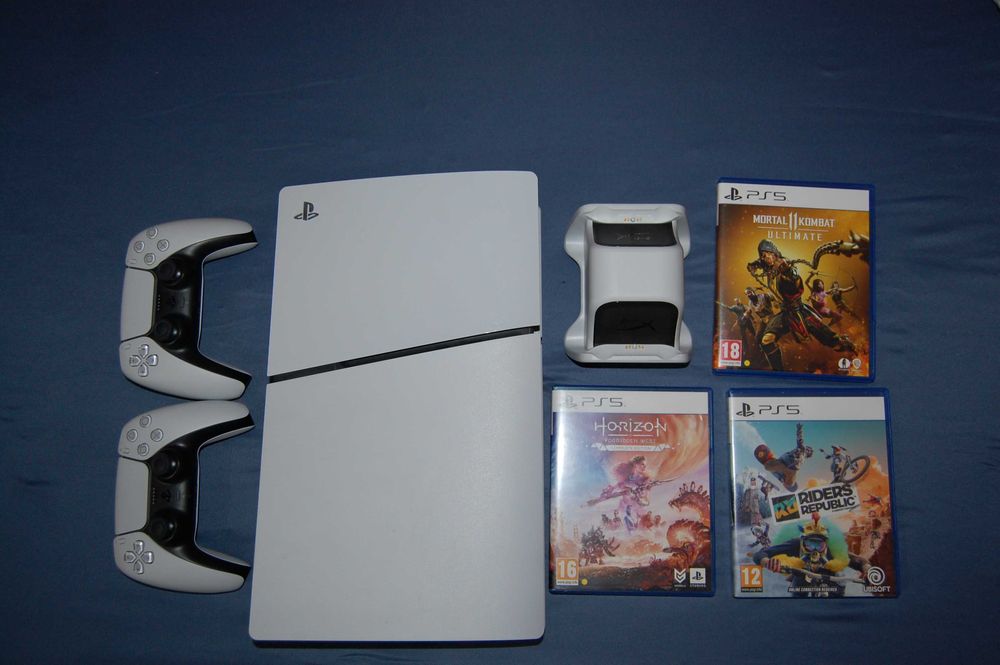 Vand ps5 slim Disc Edition 1T alb