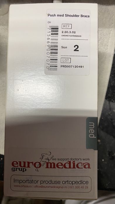 Orteza imobilizare  umar euromedica push