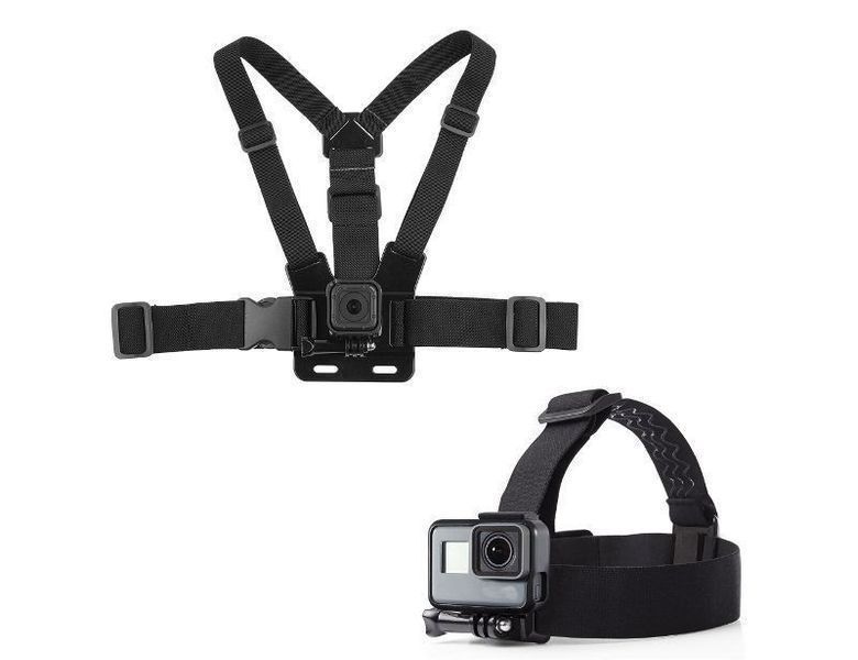 Нагръдник и челник GARV за екшън камери GoPro