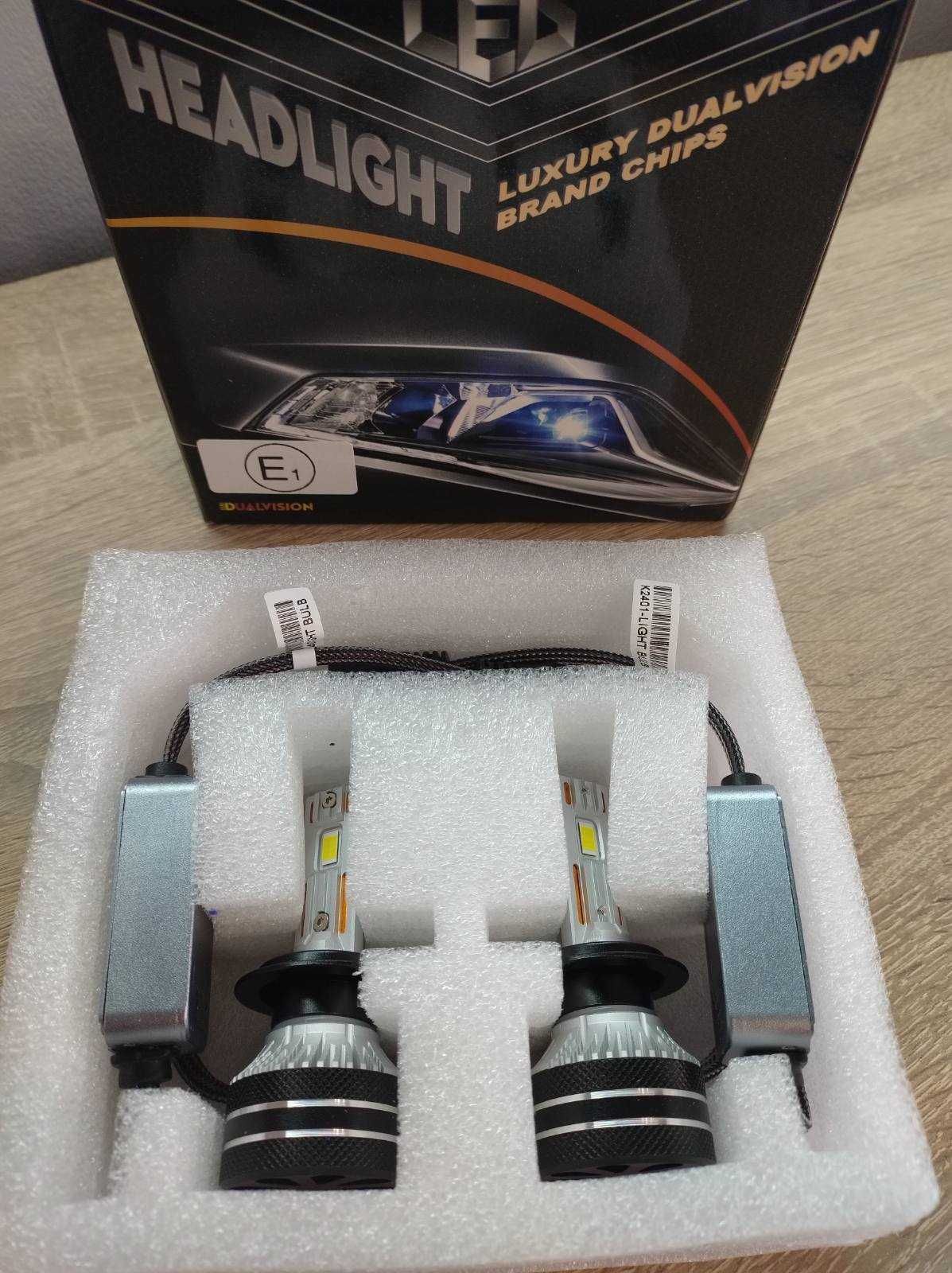 Лед крушки H7, H4, H1, LED | Canbus 180W 60000LM | Гаранция 6 месеца