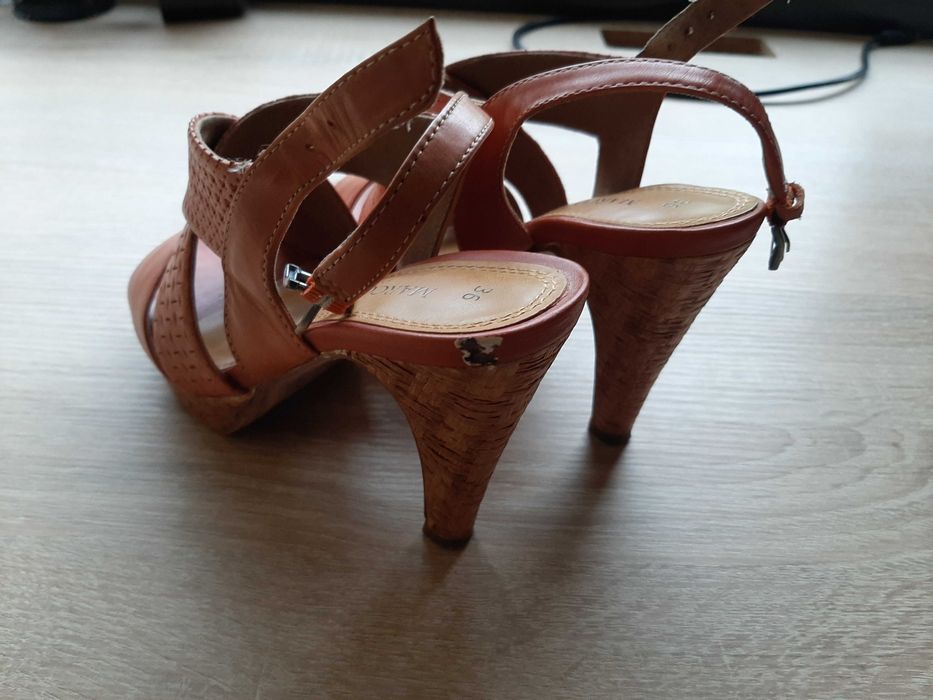 Sandale din  piele Marco Tozzi, mărimea 36