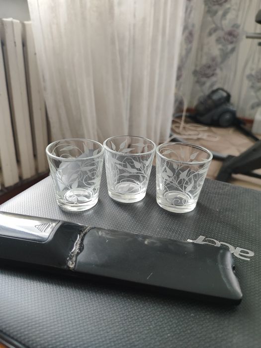 Стопки хрусталь стекло