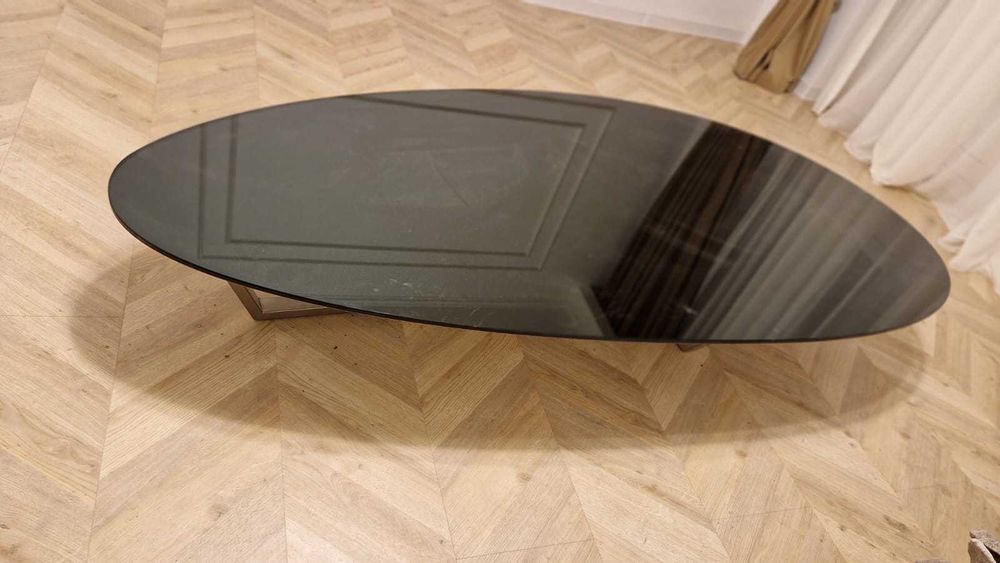 Masa sticla securizata Natuzzi Italia