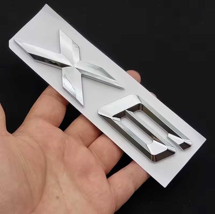 SET embleme BMW X6 M xdrive40d / emblema sticker stema sigla ornament