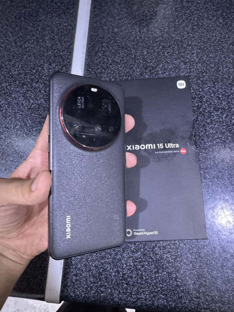 xiaomi 15 ultra 16.512g holati ideal karopka dak bor