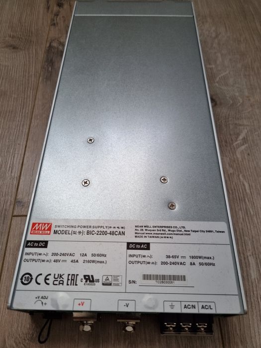 switching power supply bic-2200-48can