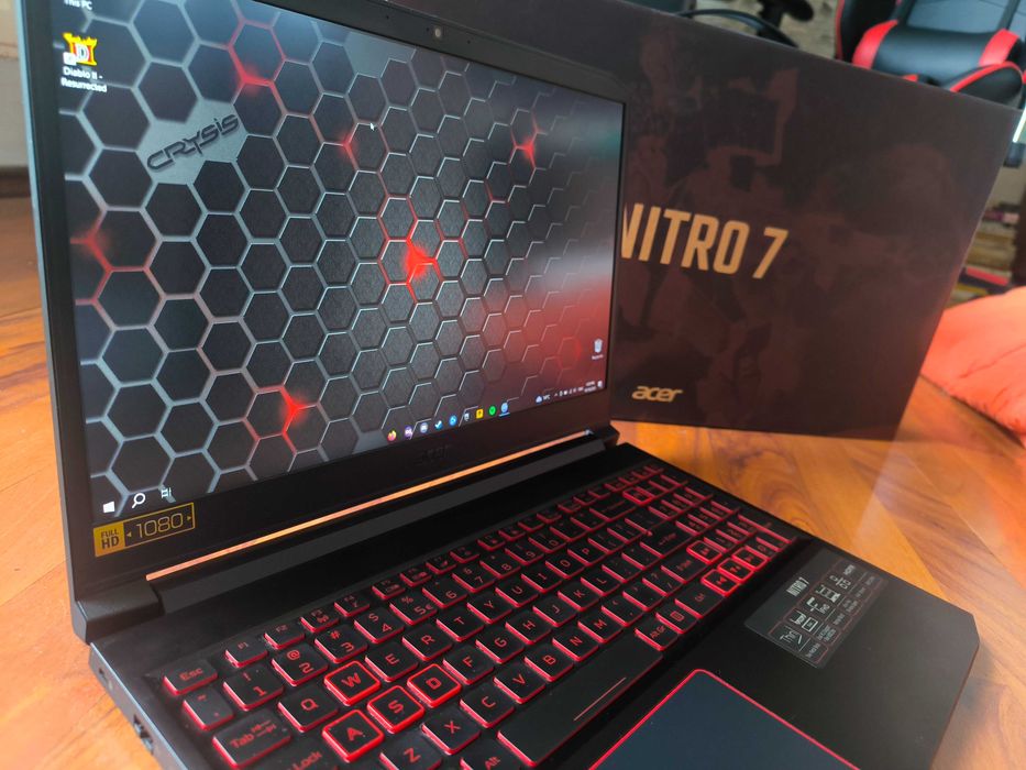 Laptop Gaming ACER Nitro 7 AN715-51, GTX 1660 Ti 6GB, FullHD, 16GB RAM
