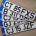Numere auto ornamentale