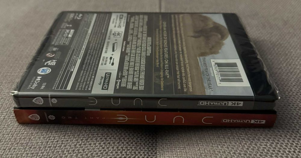 Dune 4K Ultra HD, sigilat + Dune Part Two 4K Cu Slipcover