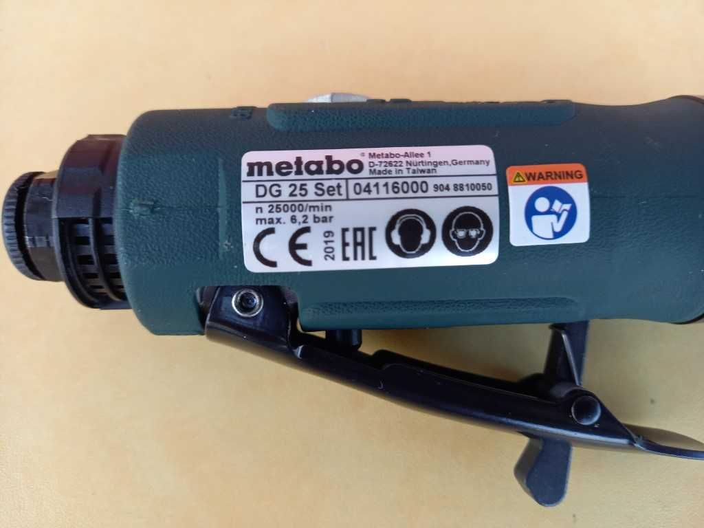 Metabo DG 25 set - прав пневматичен шлайф set