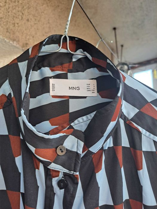 Vand camasa dama Mango, marimea M-L, vascoza, de toamna