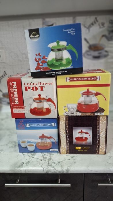 Продам новые заварочные чайники