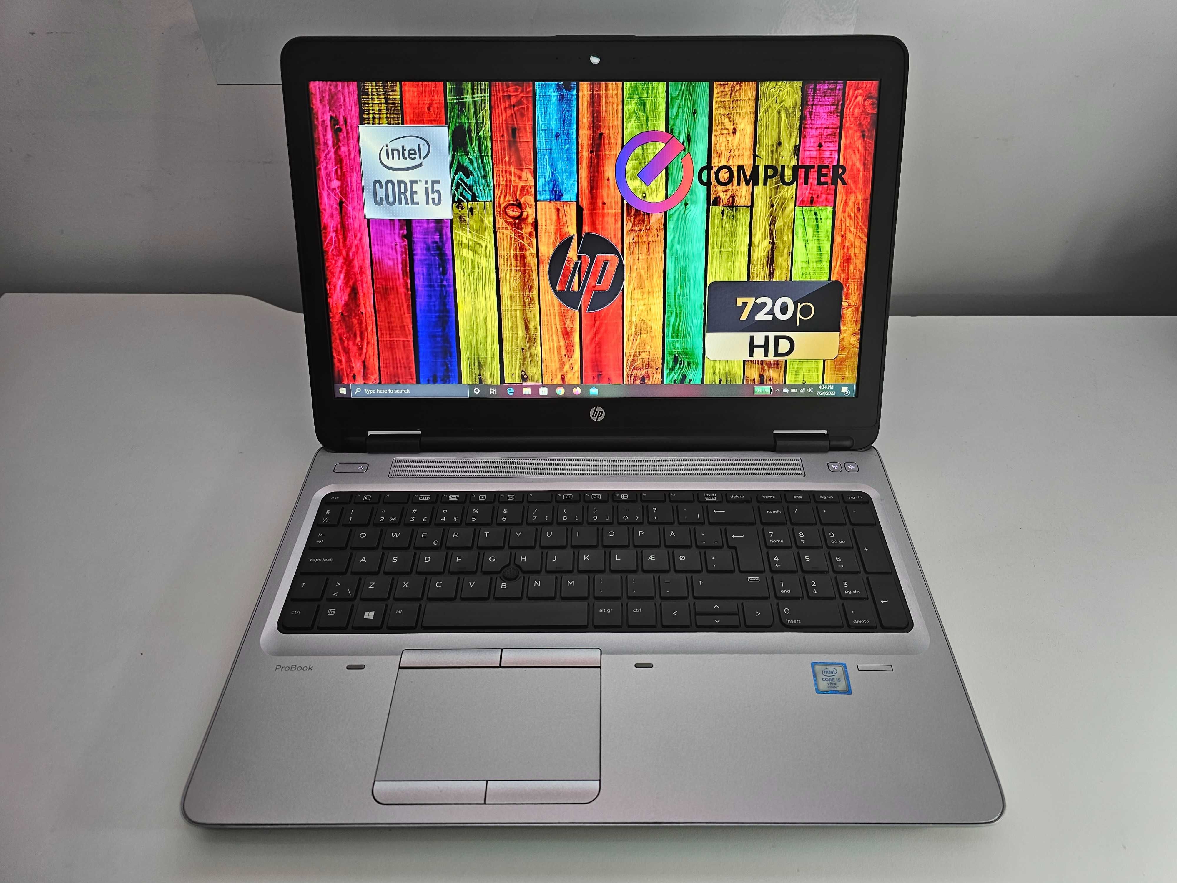 Laptop CA NOU HP Elitebook i5 15.6 FullHD ssd . Garantie 12 luni