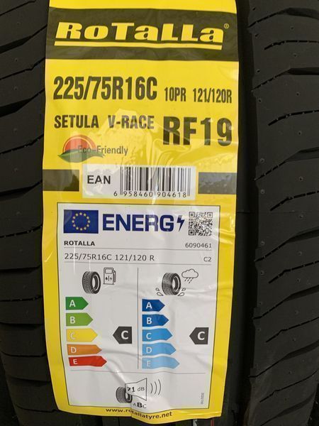 Нови летни бусови гуми ROTALLA SETULA 225/75R16C 121/120R НОВ DOТ