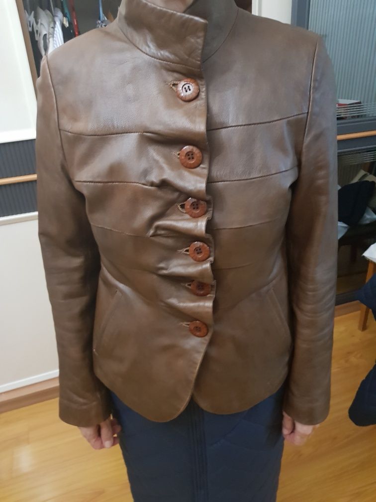 Куртка кожаная производство Турция